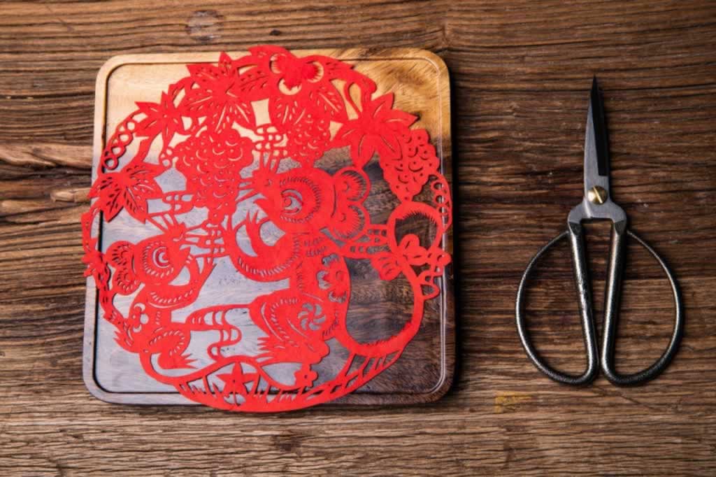 窗花,剪纸,中国传统文化