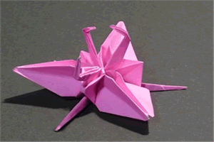 手工折纸鹤的方法技巧