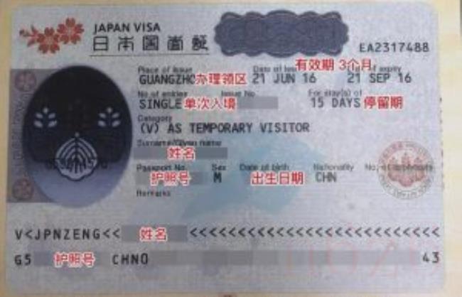 日本的旅游签证怎么办(日本旅游签证办理流程)