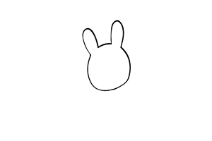 小兔子怎么画