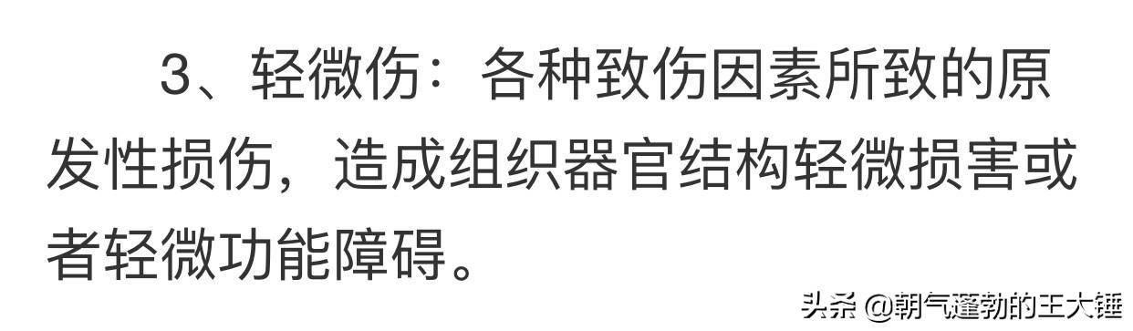 轻伤二级的量刑标准（轻伤的伤残鉴定明细）