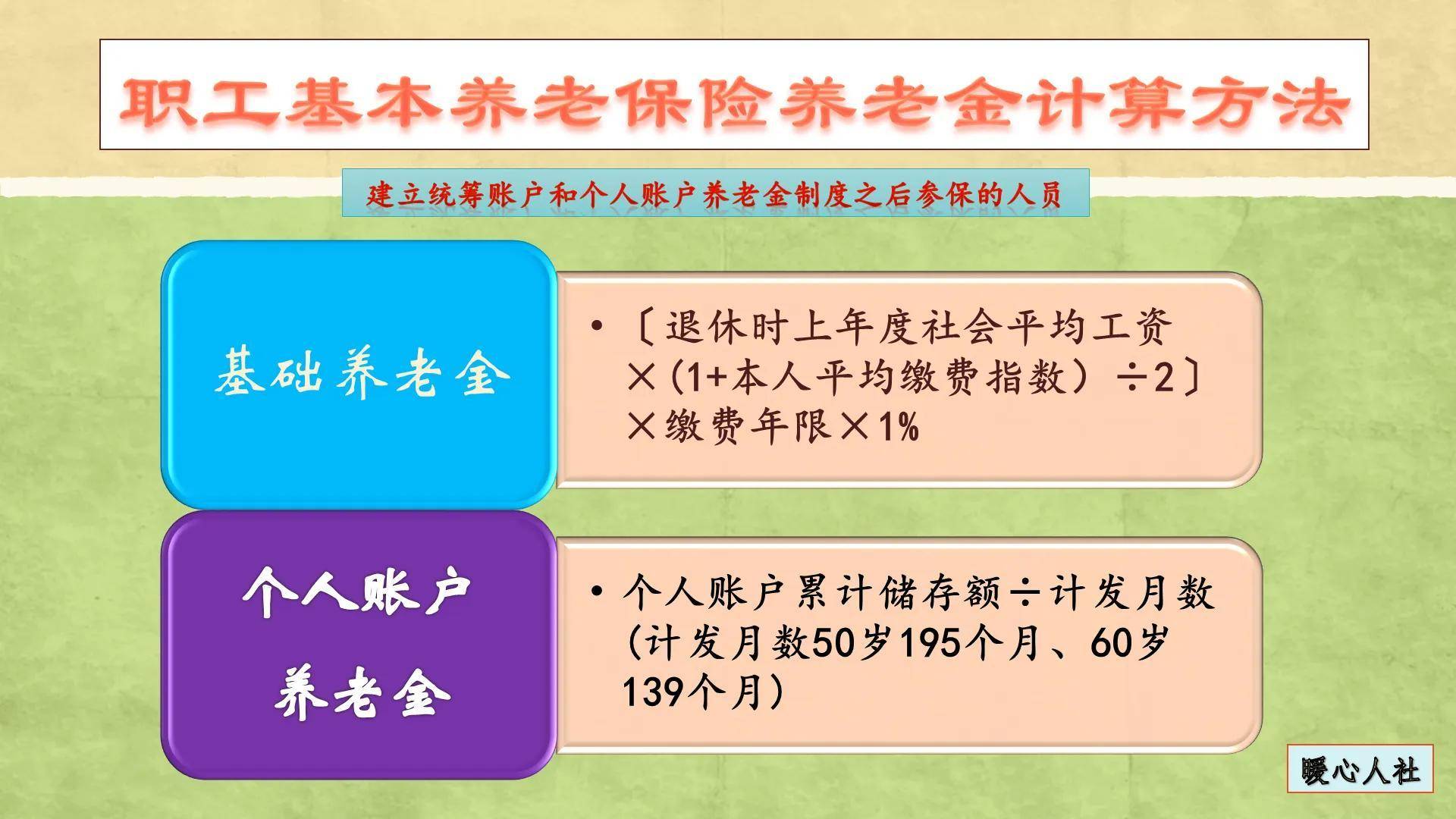 新的养老保险政策有哪些（基本养老金计算方法）