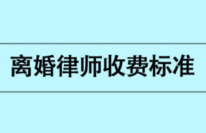 北京离婚律师咨询费是多少（北京打离婚官司请律师的费用）