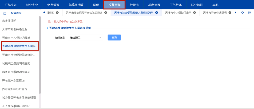 天津医保查询个人账户查询（分享最全操作指南）