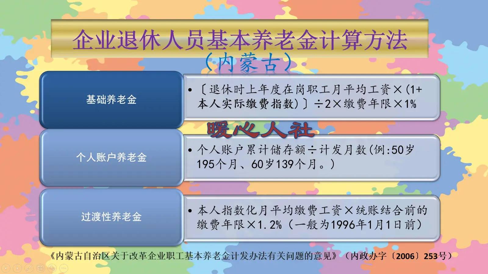 企业职工养老保险领取计算方法（城镇职工养老保险领取标准）