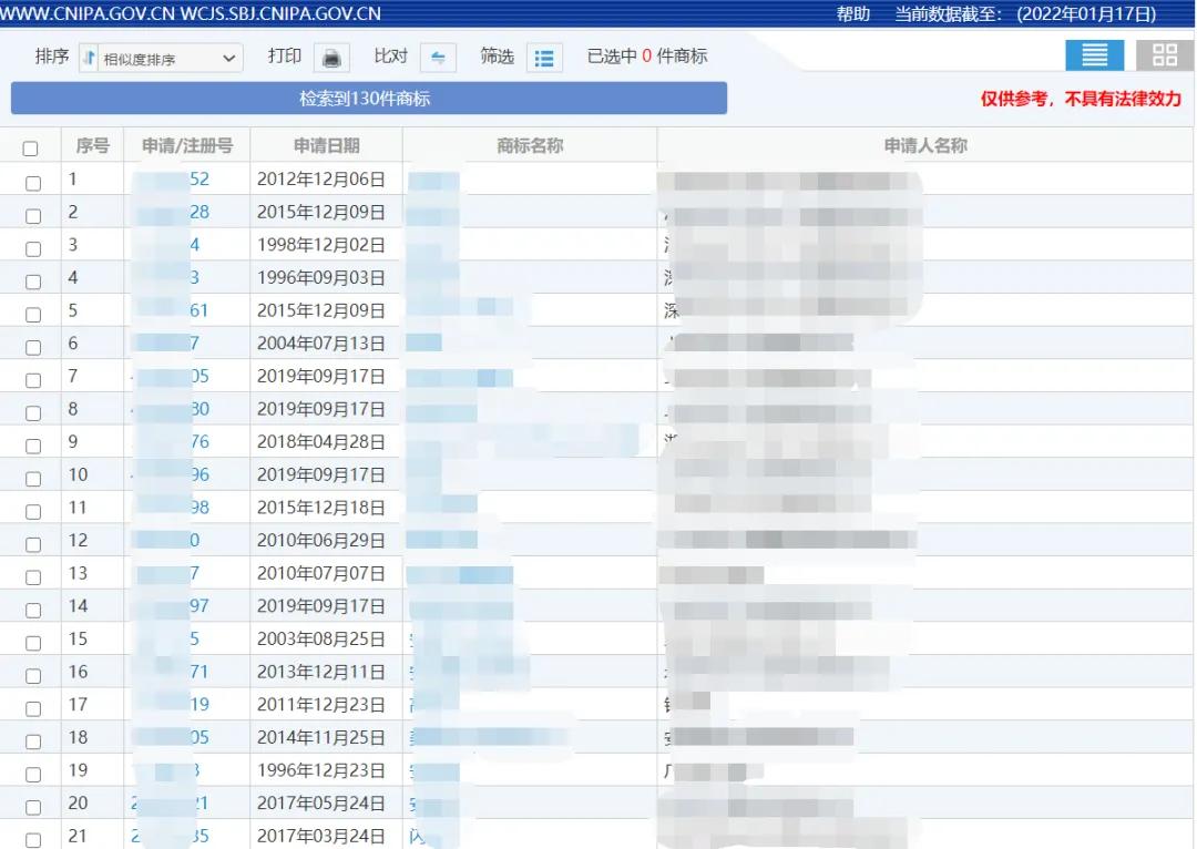 国家知识产权局查询（中国商标网商标官网查询）