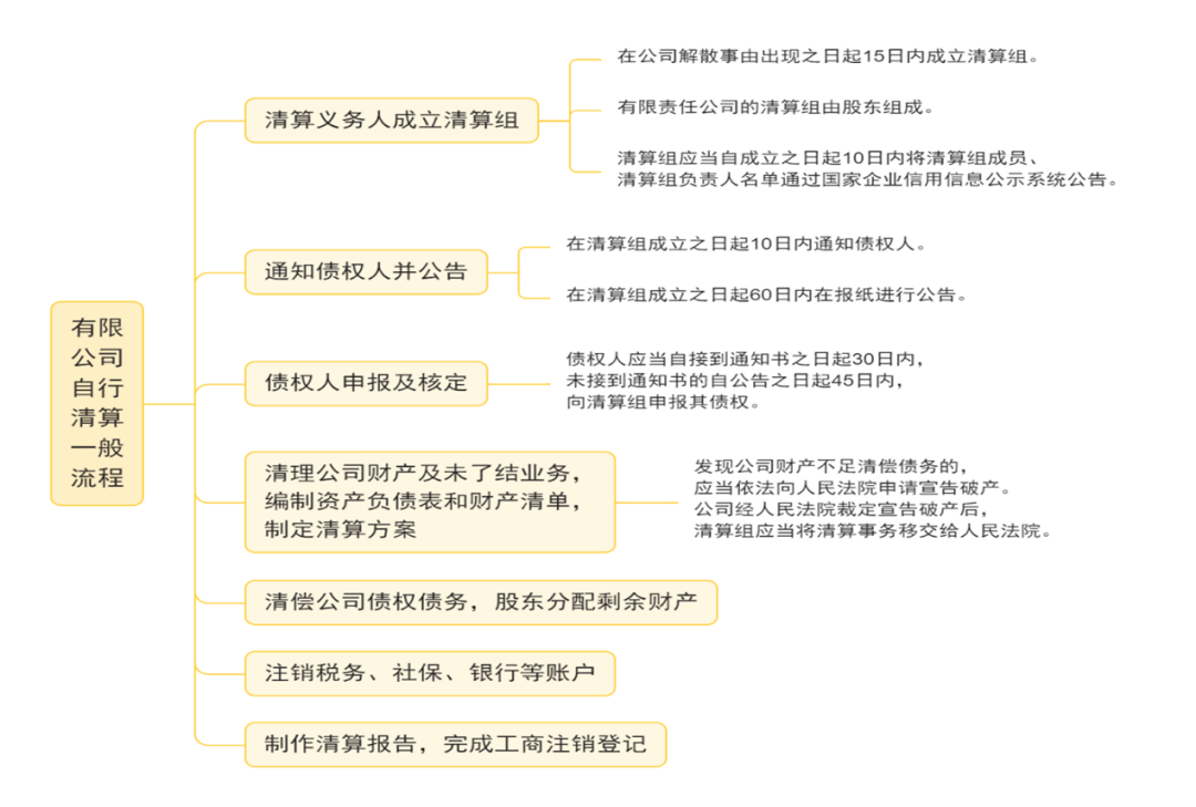 企业清算流程顺序是什么（公司清算的详细步骤）