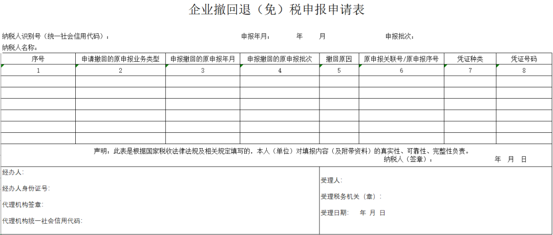 放弃退税申请怎么写（放弃增值税退税的情况说明）