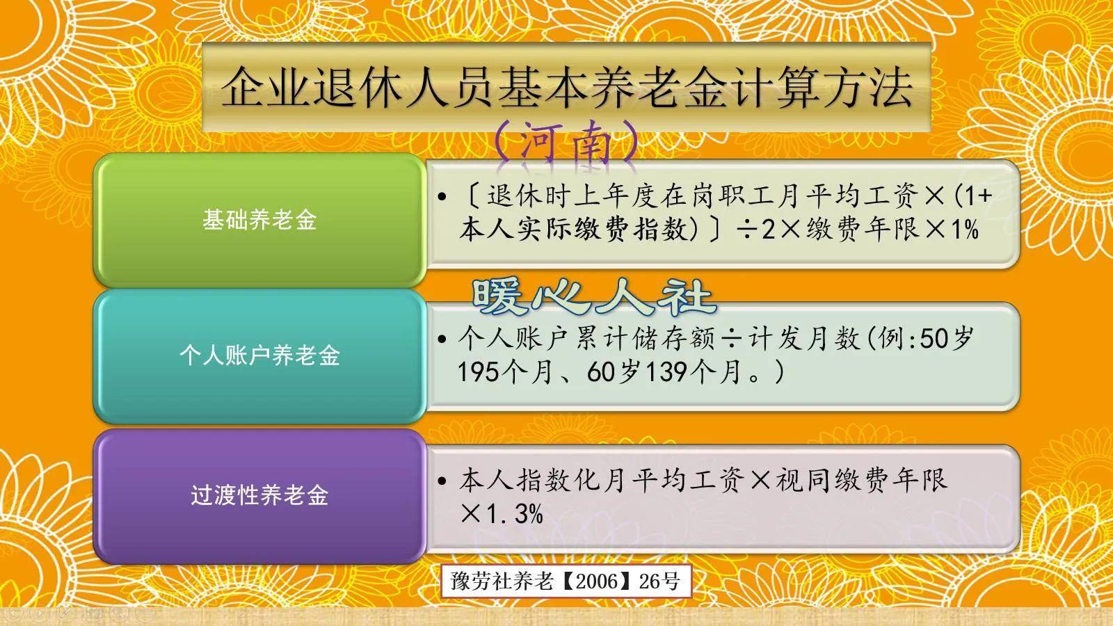 2022年退休养老金如何计算（国家退休金新政策）