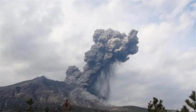 日本樱岛火山喷发震级达到多少