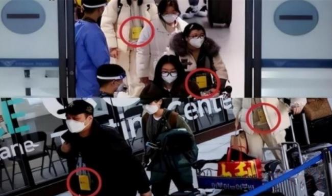 区别对待？大连机场回应对韩籍人员入境戴白牌