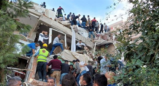 土耳其什么时候发生7.8级地震？导致房屋倒塌，一片狼藉