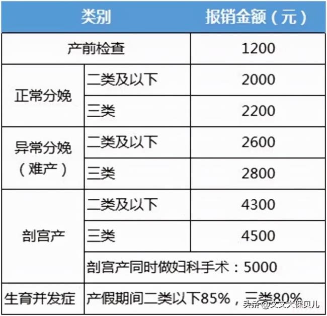 职工生育险如何报销（生育险可以报销的检查项目）