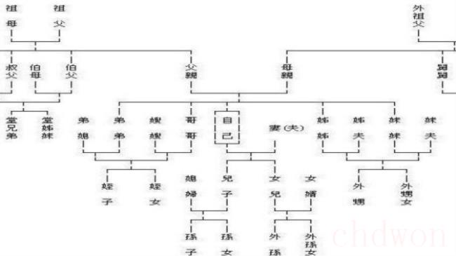 叔叔是爸爸的什么人